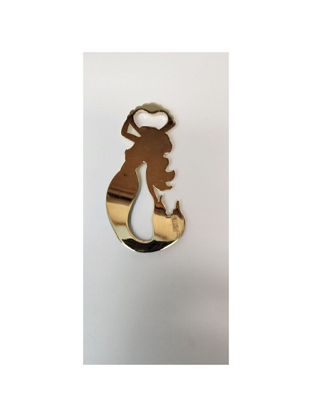 Blush Gold Metal Green Enamel Mermaid Bottle Opener - Picture 5 of 5